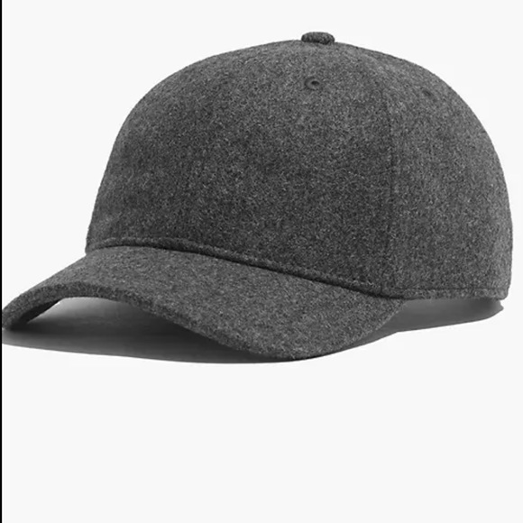 Madewell Accessories - Madewell Gray Wool Blend Baseball Cap. Adjustable.